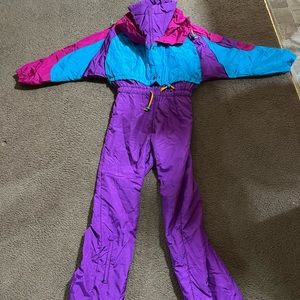 Vintage Roffe Women’s Ski Suit Onesie MADE IN THE USA